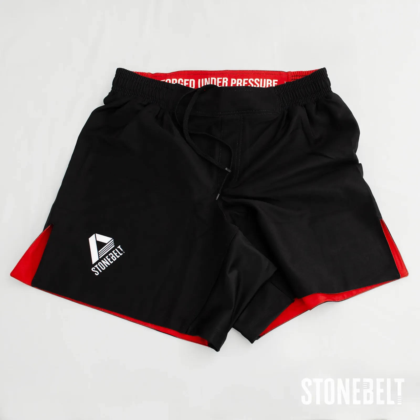 Stonebelt Heritage Series black BJJ grappling shorts